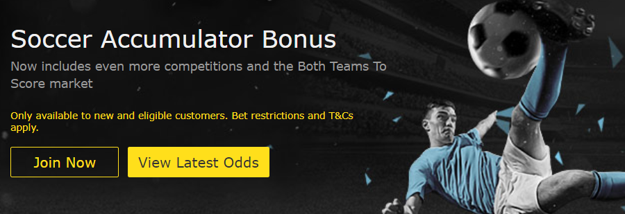 Betting insurance offered by Bet365