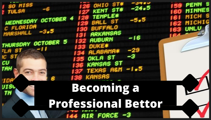 becoming a professional bettor